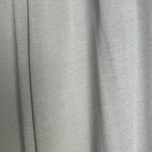 St. John Sport by Marie Gray Pants Size P /US 2 Pale Gray Metalic Sheen Pockets - Picture 11 of 16